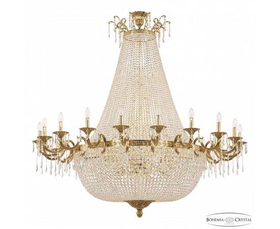 Потолочная люстра Bohemia Ivele Crystal 2201H210/20/160IV/Y1 G, изображение 2
