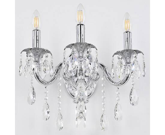 Бра Bohemia Ivele Crystal AL7901B10/3/175 B NW, изображение 2