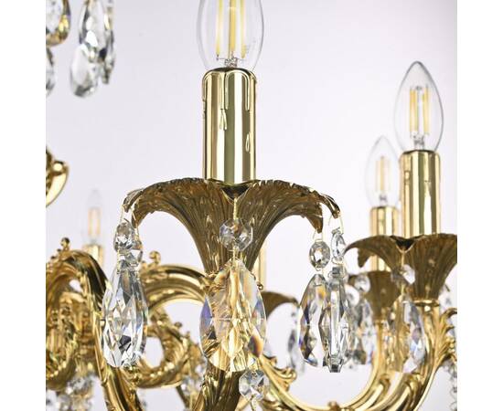 Подвесная люстра Bohemia Ivele Crystal AL79101/10/250 A G, изображение 10