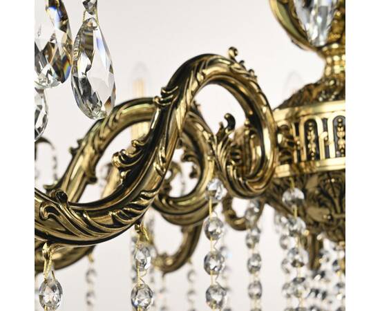 Подвесная люстра Bohemia Ivele Crystal AL79101/10/250 A GB, изображение 10