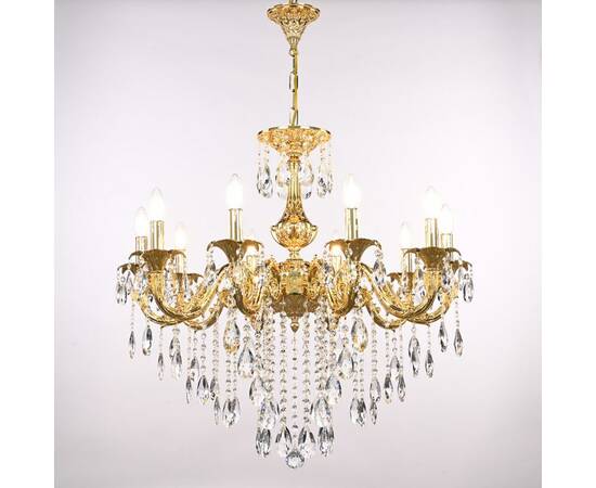 Подвесная люстра Bohemia Ivele Crystal AL79101/10/250 B G, изображение 2