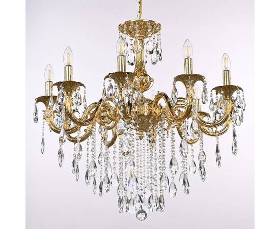 Подвесная люстра Bohemia Ivele Crystal AL79101/10/250 B G, изображение 3