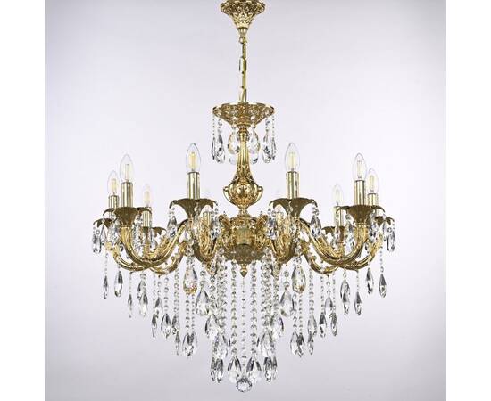 Подвесная люстра Bohemia Ivele Crystal AL79101/10/250 B G, изображение 4