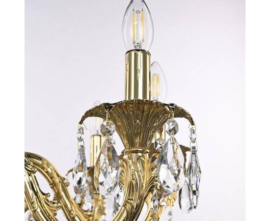 Подвесная люстра Bohemia Ivele Crystal AL79101/10/250 B G, изображение 9