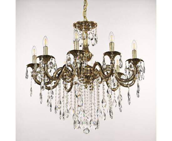 Подвесная люстра Bohemia Ivele Crystal AL79101/10/250 B GB, изображение 3