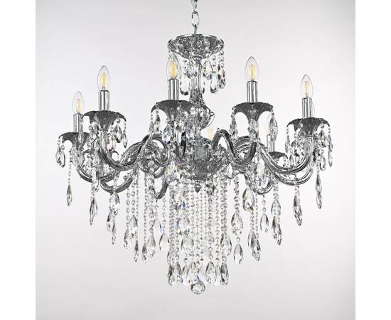 Подвесная люстра Bohemia Ivele Crystal AL79101/10/250 B Ni, изображение 3