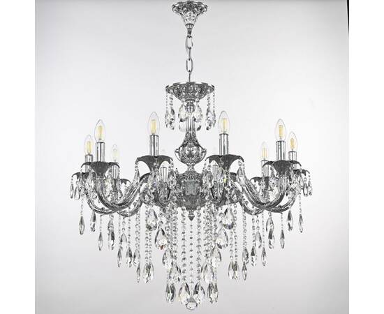 Подвесная люстра Bohemia Ivele Crystal AL79101/10/250 B Ni, изображение 4