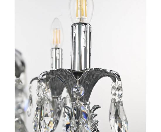 Подвесная люстра Bohemia Ivele Crystal AL79101/10/250 B Ni, изображение 7
