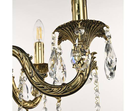 Подвесная люстра Bohemia Ivele Crystal AL79101/6/175 A GB, изображение 11