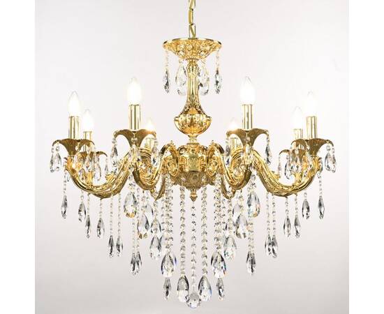 Подвесная люстра Bohemia Ivele Crystal AL79101/8/250 B G, изображение 2