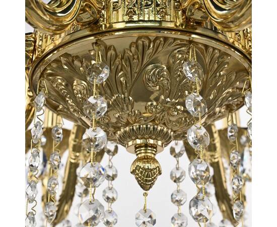 Подвесная люстра Bohemia Ivele Crystal AL79101/8/250 B G, изображение 6