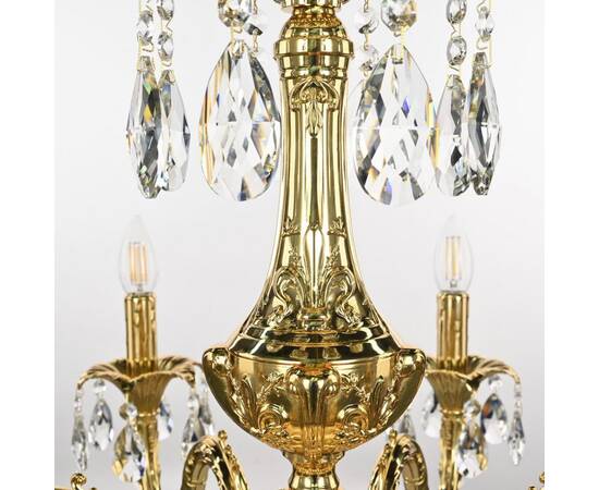 Подвесная люстра Bohemia Ivele Crystal AL79101/8/250 B G, изображение 8