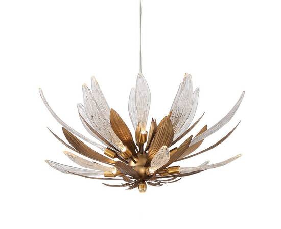 Подвесная люстра Delight Collection RP168416-19 bronze/clear