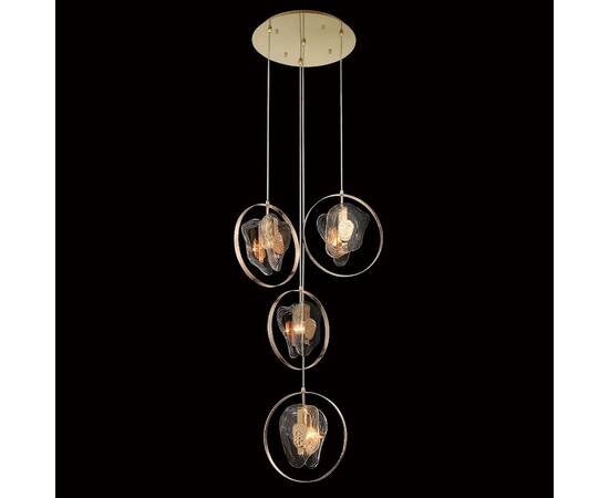 Подвесной светильник Delight Collection Cowley P60669-4 gold/clear, изображение 2