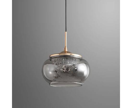 Подвесной светильник Delight Collection MT9128-1H gold/smoke, изображение 4