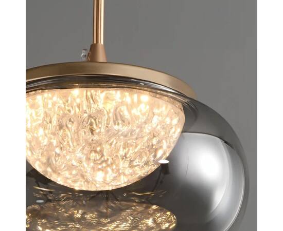 Подвесной светильник Delight Collection MT9128-1H gold/smoke, изображение 9