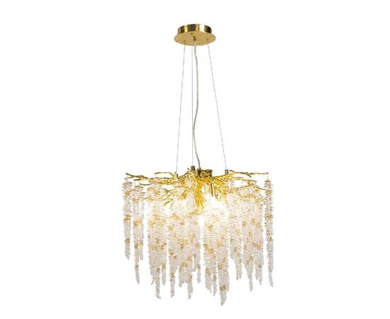 Подвесная люстра AM Group DIAMAND D600 Gold, изображение 2