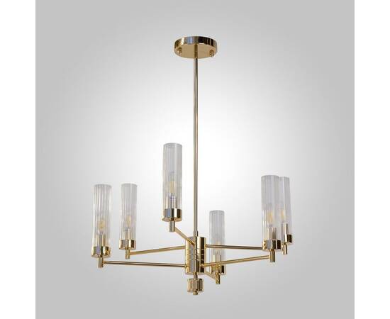 Люстра на штанге AM Group INDIGO SP6 FGD, изображение 4