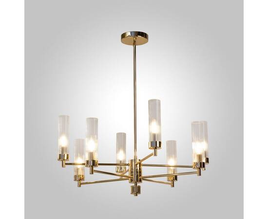 Люстра на штанге AM Group INDIGO SP8 FGD, изображение 2