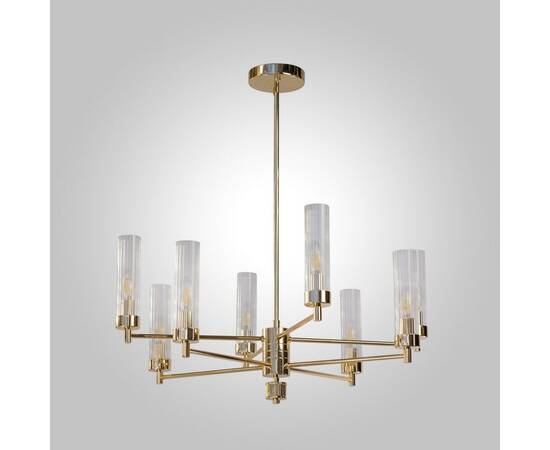 Люстра на штанге AM Group INDIGO SP8 FGD, изображение 5