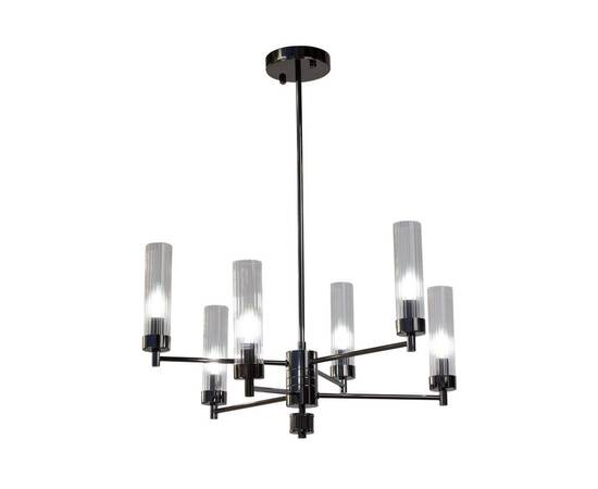 Люстра на штанге AM Group INDIGO SP6 PEARL BLACK