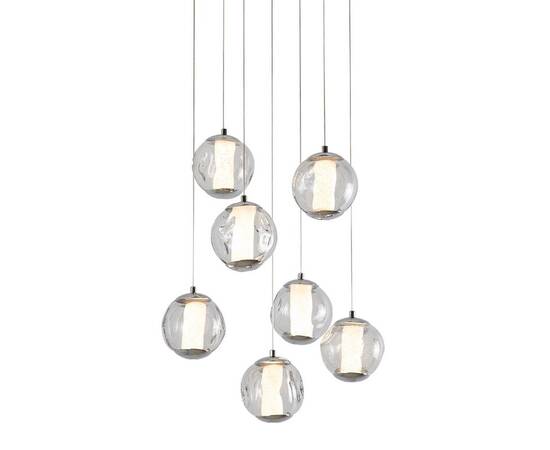 Подвесной светильник Delight Collection OD2437-7 gold/clear