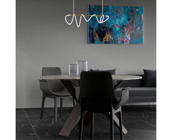 Потолочная люстра Lightera Nyasa LE117L-80GA WIFI, изображение 6