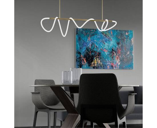 Потолочная люстра Lightera Nyasa LE117L-110GA WIFI, изображение 5