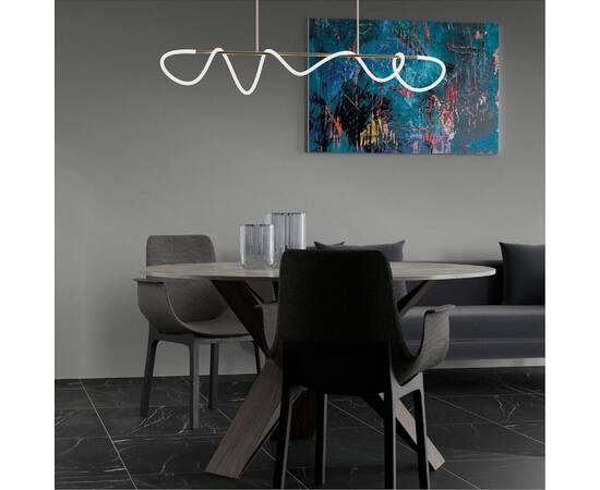 Потолочная люстра Lightera Nyasa LE117L-150GA WIFI, изображение 6