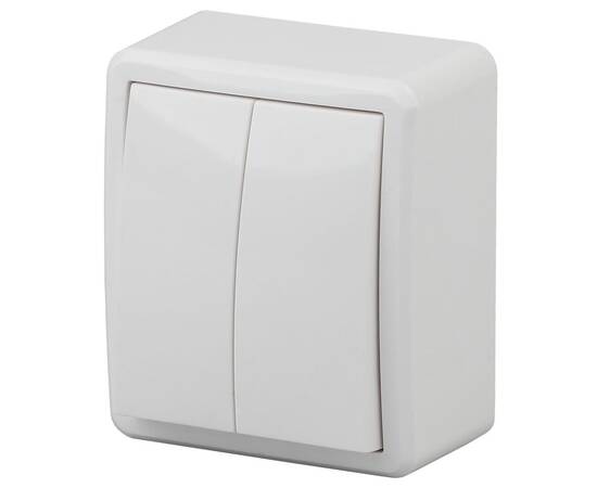 Выключатель двойной Эра 11-1204-01 Б0020663