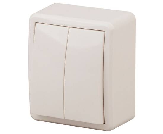 Выключатель двойной Эра 11-1204-02 Б0020664