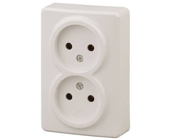 Розетка 2х2P Эра 11-2202-02 Б0020683