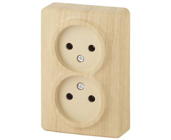 Розетка 2х2P Эра 11-2202-11 Б0020684