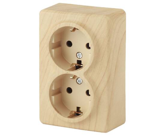 Розетка 2P+E Schuko Эра 11-2205-11 Б0020693