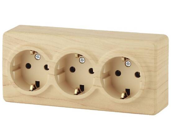 Розетка 2P+E Schuko Эра 11-2208-11 Б0020702