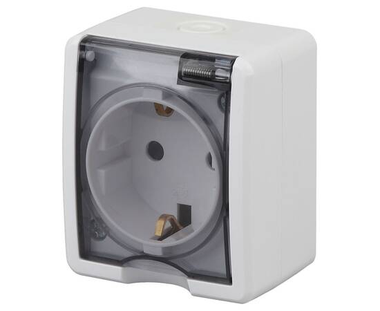 Розетка 2P+E со шторками и 2xUSB Эра 11-2402-01 Б0020714