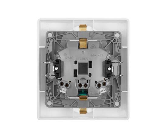 Розетка двойная с/з со шторками Legrand Inspiria 673755, изображение 4