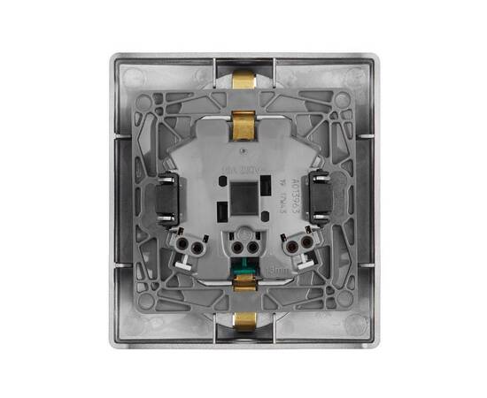 Розетка двойная с/з со шторками Legrand Inspiria 673758, изображение 4