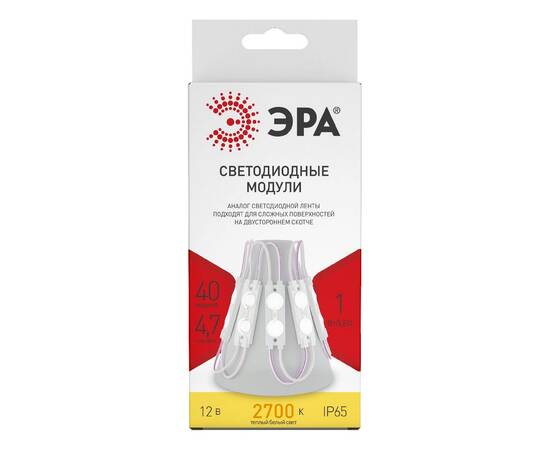 Светодиодный модуль Эра MZ2835-02-12V-2835-IP65-5m-2700 Б0044170, изображение 4