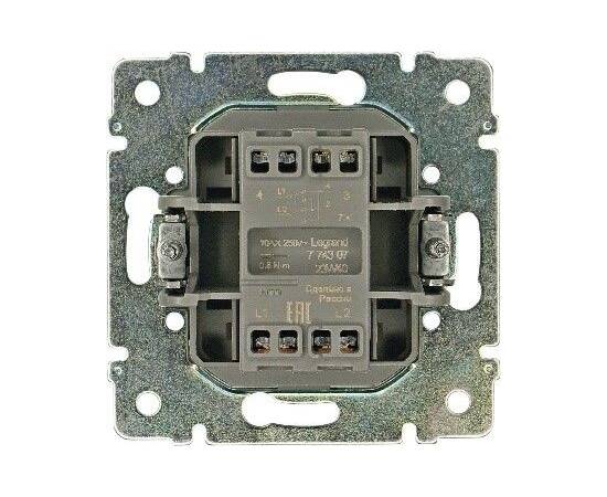 Переключатель одноклавишный перекрестный Legrand Valena Classic 695608, изображение 4