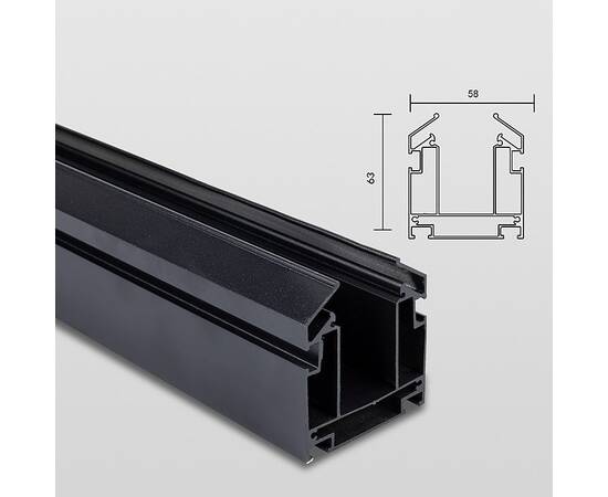 Профиль для шинопровода Lightera Startrek LE165TC-300P, изображение 2