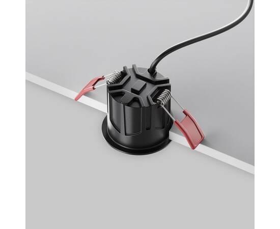 Встраиваемый светильник Maytoni Alfa LED DL043-01-10W3K-RD-B-1, изображение 4