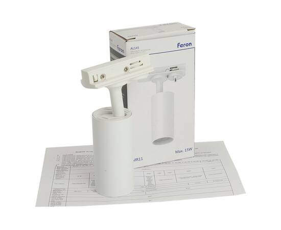 Трековый однофазный светильник Feron AL145 51322, изображение 6