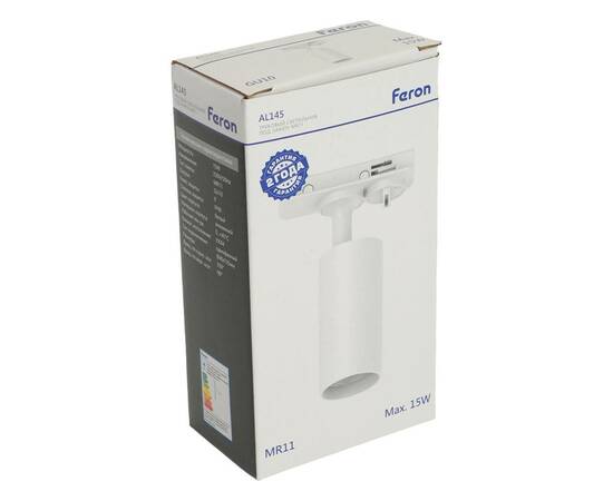 Трековый однофазный светильник Feron AL145 51322, изображение 7