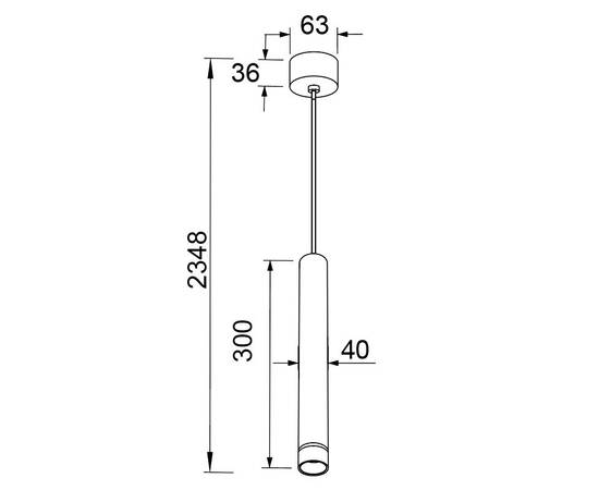 Подвесной светильник Mantra Split 8877, изображение 6