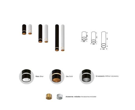 Накладной светильник Mantra Split 8880, изображение 3
