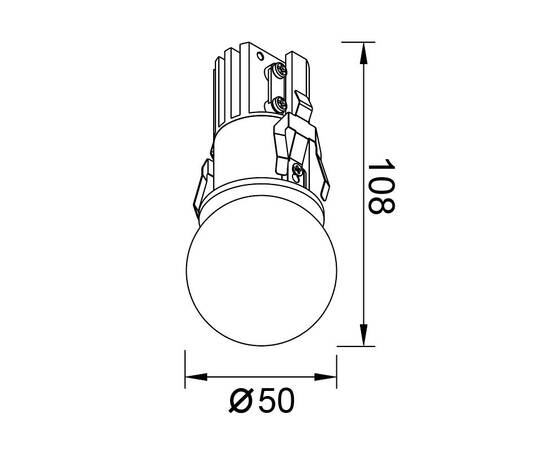 Встраиваемый светильник Mantra Bead 8892, изображение 4