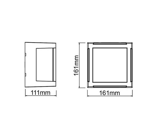 Уличный настенный светильник Mantra Creek 8852, изображение 3