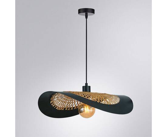 Подвесной светильник Arte Lamp Woodstock A7059SP-1BK, изображение 2