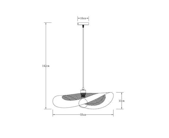 Подвесной светильник Arte Lamp Woodstock A7059SP-1BK, изображение 3